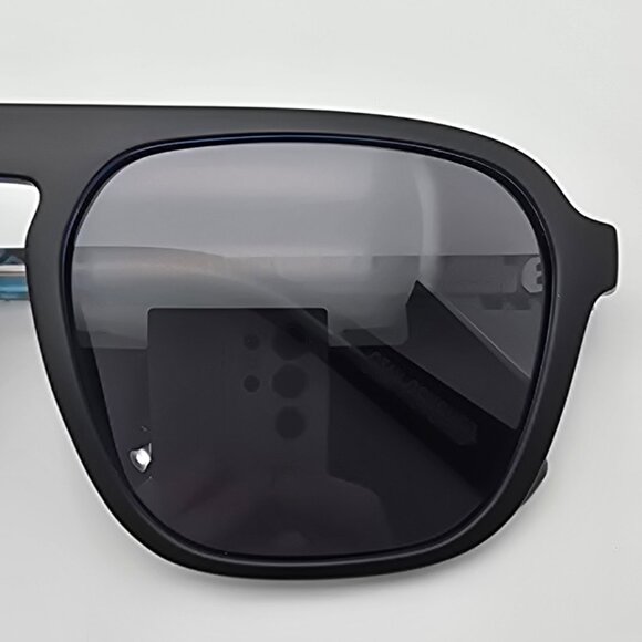 Blenders Jamie O’Brien Matte Black Frame Polarized Smoke Lens Aviator Sunglasses - Picture 14 of 16